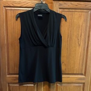 Stylish Black Sleeveless Blouse size S